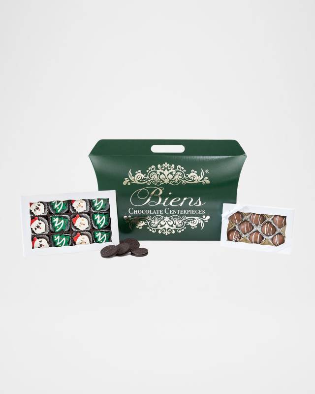Christmas Mini Custom Sandwich Cookie & Bien Tote Box
